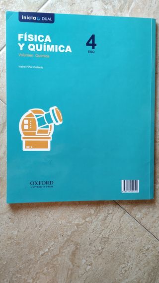 Libro Física y Química 4° ESO.