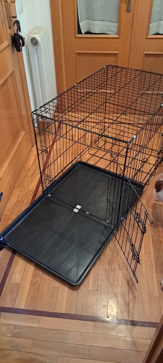Transportín/jaula mascota L