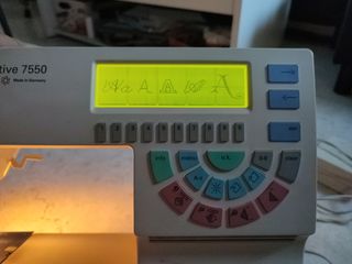 Maquina de coser Pfaff 7550