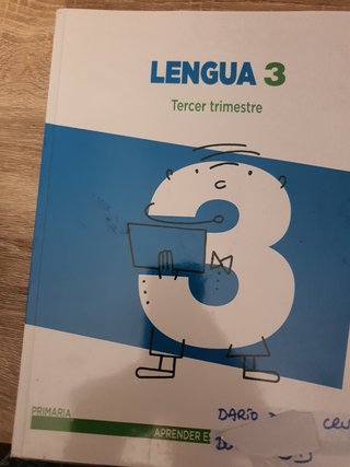Libro 3 primaria Lengua tres trimestres