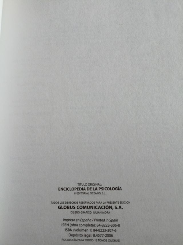 Psicologia para todos - Tomo 1