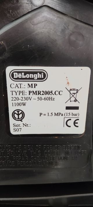 cafetera espresso Delonghi