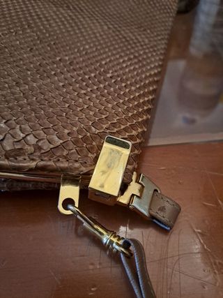 bolso de piel Stuart Weitzman piel de serpiente