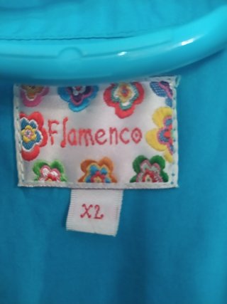 Blusa marca Flamenco. Es de algodón.