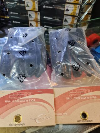 Sole plates patines
