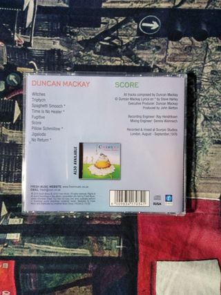 DUNCAN MACKAY Score CD 1976 John WETTON Prog 70s