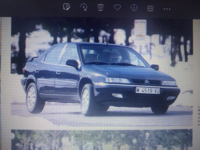 Pruebas Citroen Xantia de revistas