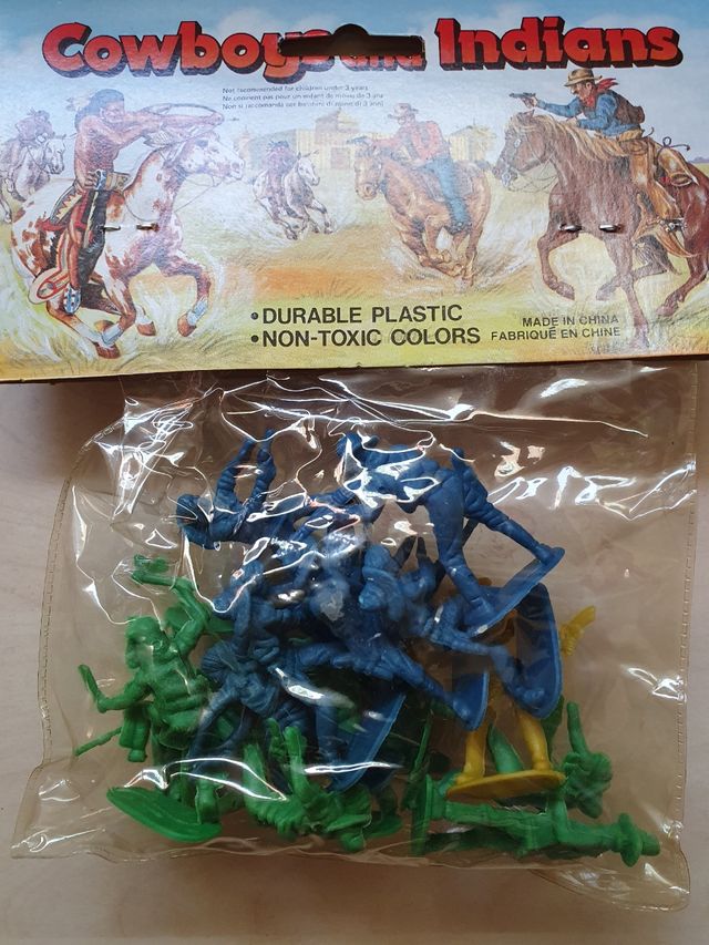 Blister INDIOS Y VAQUEROS