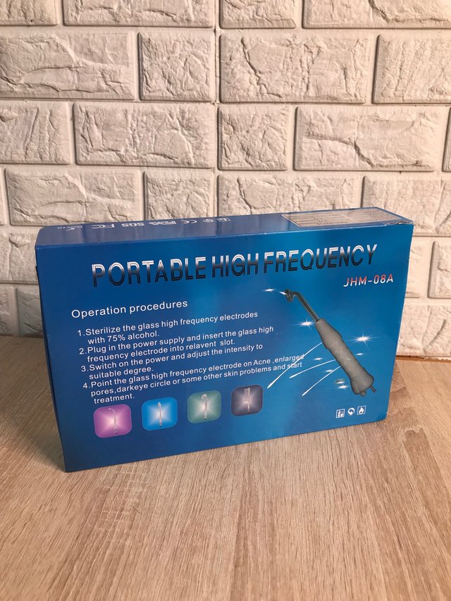 110 Máquina alta frecuencia, terapia de belleza