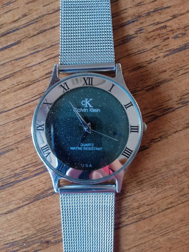 Reloj Calvin Klein esfera negra