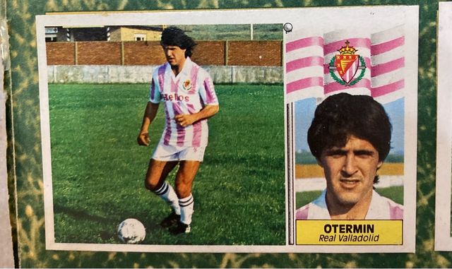 Fichaje 86-87 Fichaje 9b Otermin Valladolid