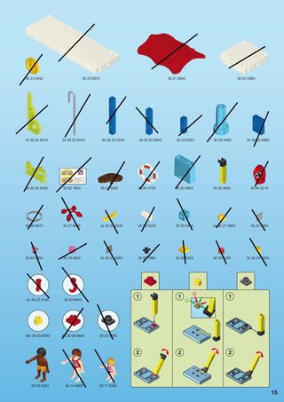 Playmobil 6669 - Parque acuático con toboganes