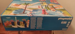Playmobil 6669 - Parque acuático con toboganes