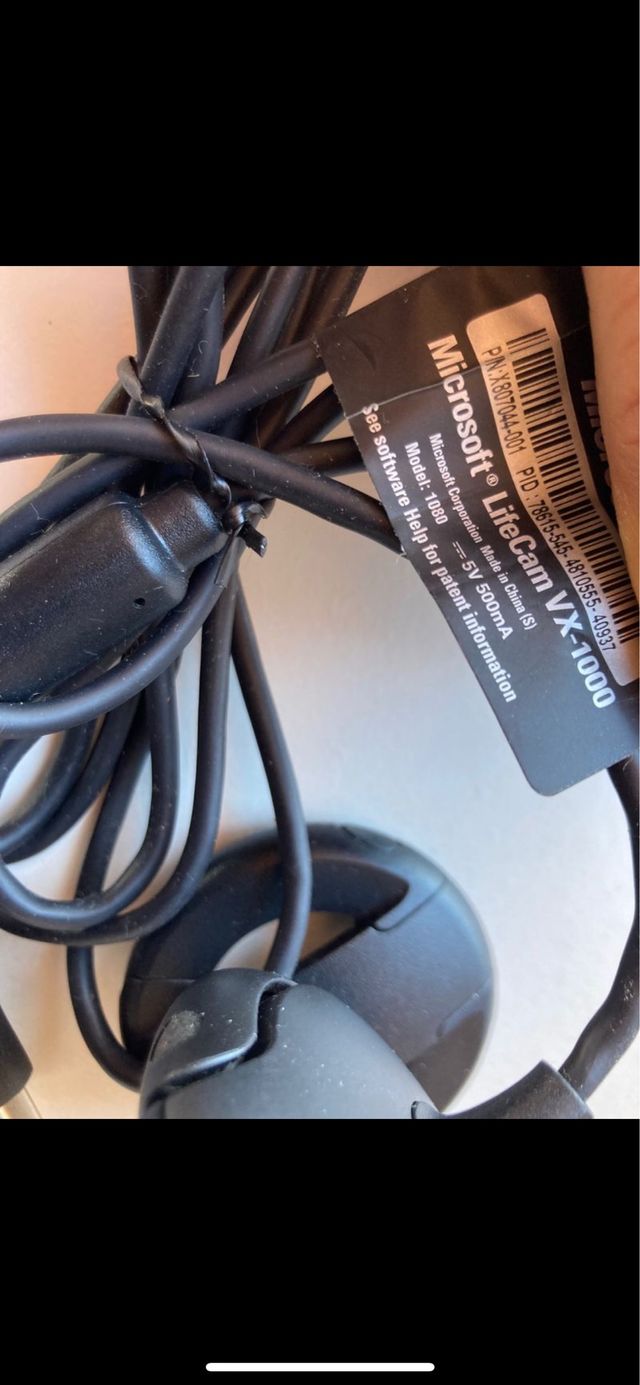 Webcam Microsoft nueva