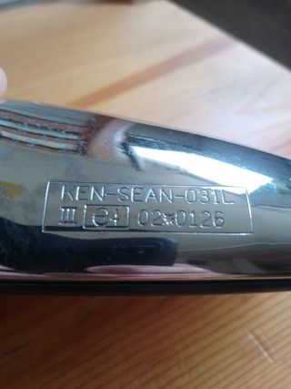 Retrovisor moto clasica custom