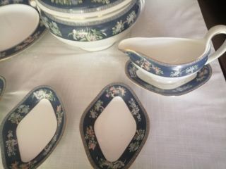vajilla porcelana inglesa wedgwood 12s. Bone china