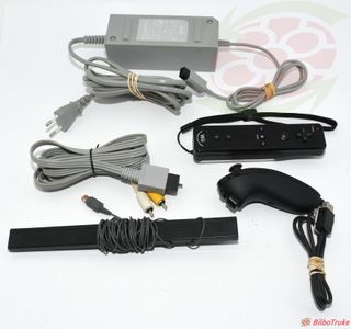 CONSOLA WII NEGRA CON MANDO