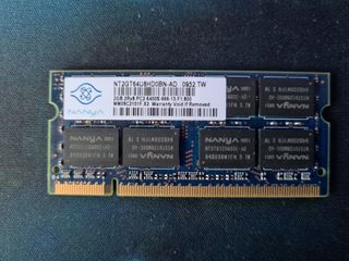 Memoria RAM Ddr2 Nanya 2gb. Portátil