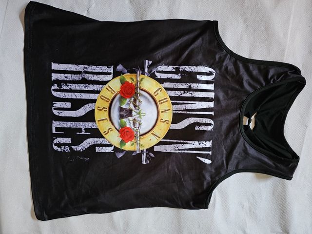 camiseta tirantes nueva guns and roses