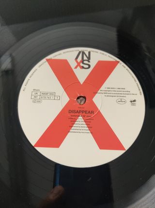 VINILO INXS.DISAPPEAR.