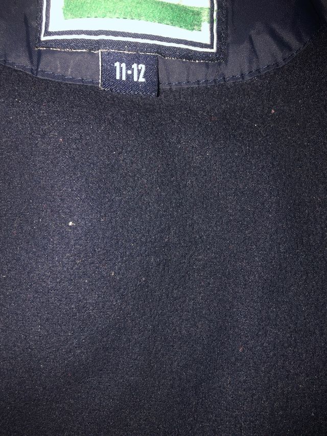 Abrigo escolar azul marino