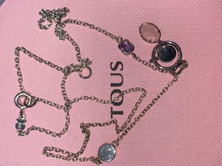 Collar TOUS de Plata y Gemas