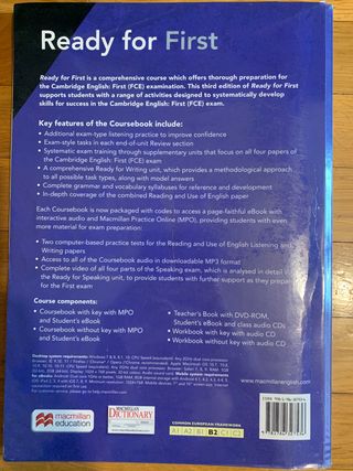Ready for First coursebook with eBook  