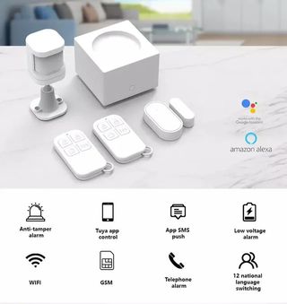 Kit de alarma SIN CUOTAS, wifi o tarjeta móvil SIM