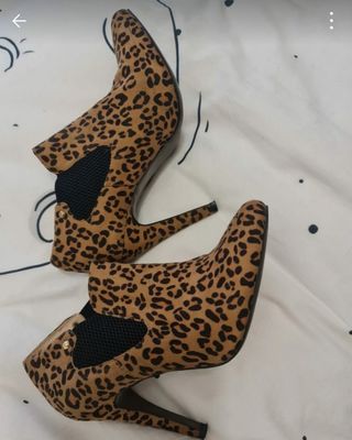 Botines leopardo lstrada