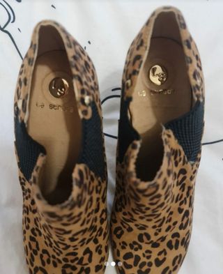 Botines leopardo lstrada