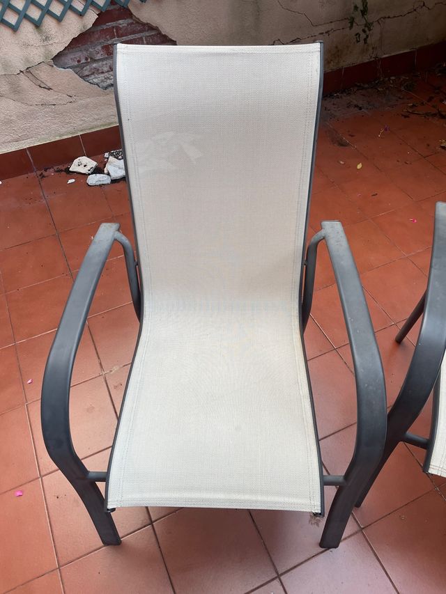 Sillas jardín
