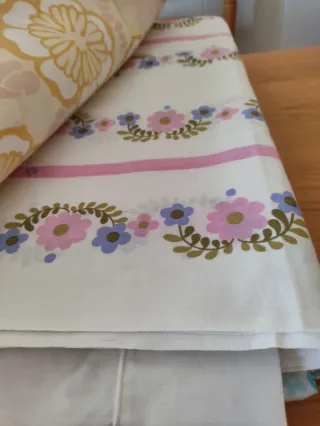 LOTE sábanas burrito blanco