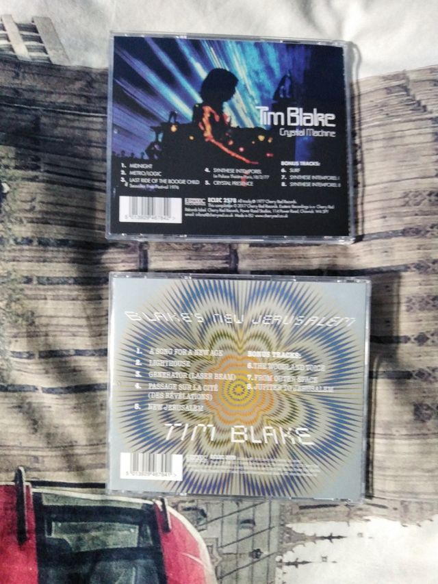 TIM BLAKE 2 CDs 1976-1978 GONG HAWKWIND Prog 70s