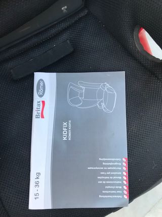 Silla BRITAX RÖMER anclaje Isofix
