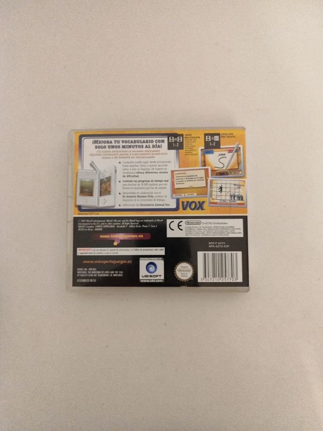 Mi experto en vocabulario DS