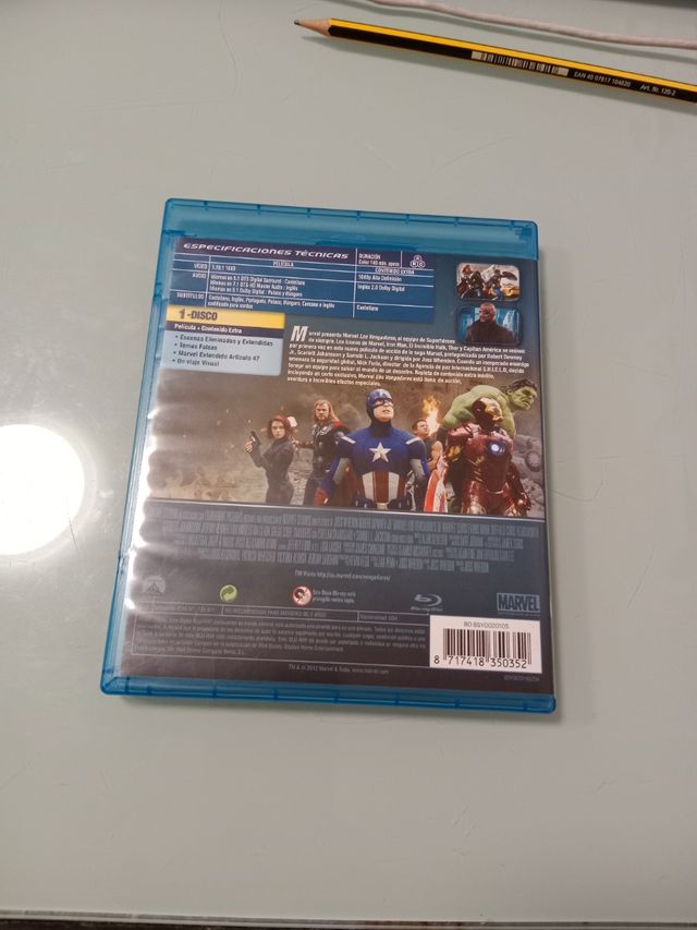 Blu-ray Los Vengadores de