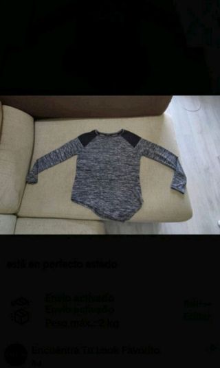 Camiseta de manga larga, talla 36