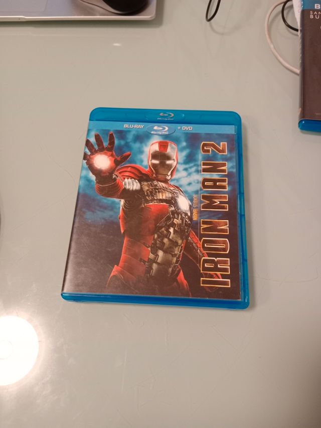Blu-ray iron Man 2 de Marvel