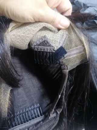Peluca cabello natural 100% humano