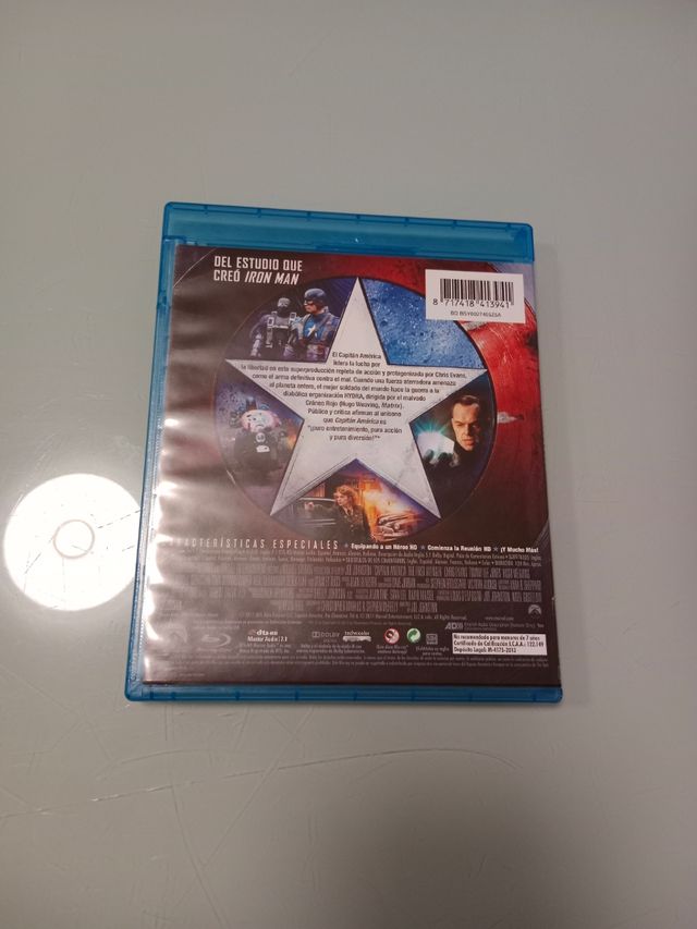 Blu-ray el capitán América 1