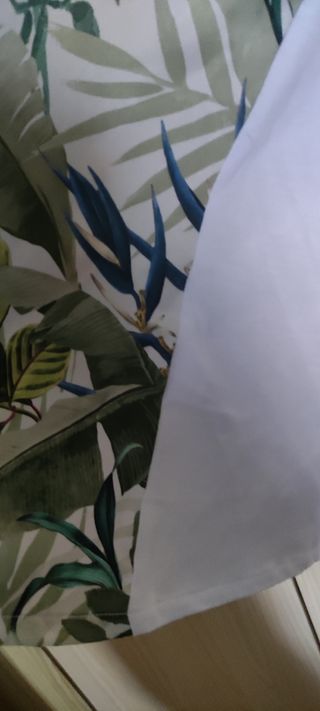 Desigual Women's Bimaterial Tropical T-shirt