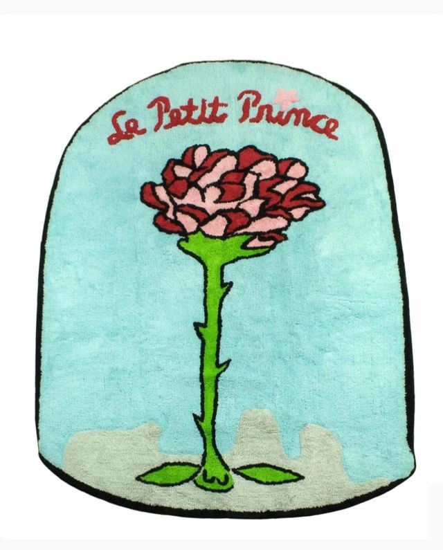 Alfombra Principito "rosa" Le petit prince