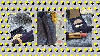 Set  Estée Lauder :labial ,sombra ojos y neceser .