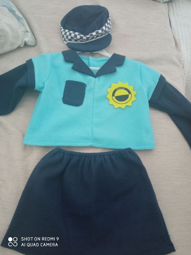 Disfraz de Policía bebé 12-24 meses