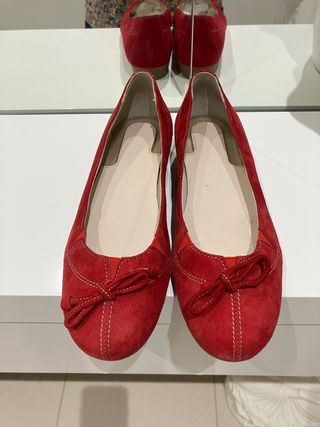 zapatos de ante muy cómodo marca Scholl