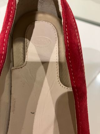 zapatos de ante muy cómodo marca Scholl