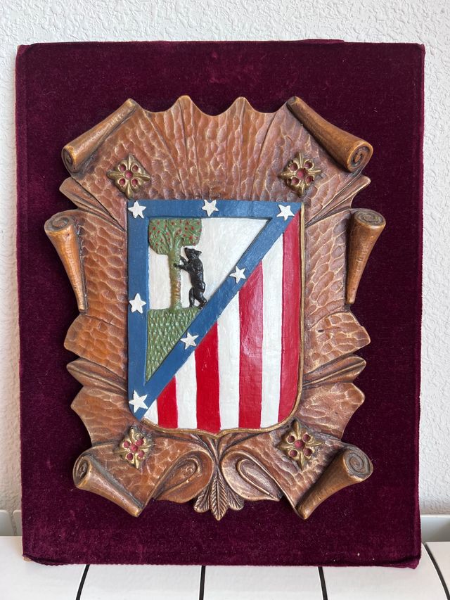 CUADRO ESCUDO ATLETICO DE MADRID