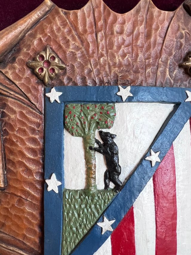 CUADRO ESCUDO ATLETICO DE MADRID