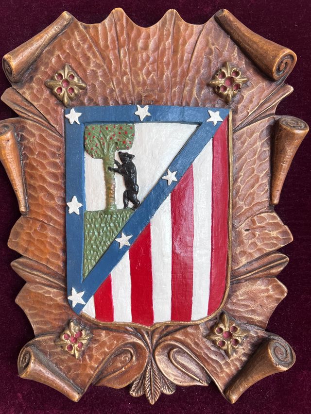 CUADRO ESCUDO ATLETICO DE MADRID