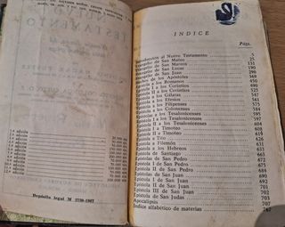 Nuevo testamento libro 1967 versión del griego